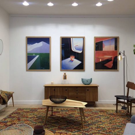 Exposition dans la Boutique-Atelier Dodé à Nantes.