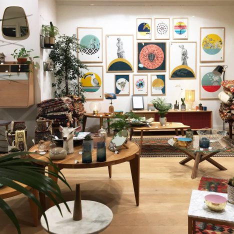 Exposition dans la Boutique-Atelier Dodé à Nantes.