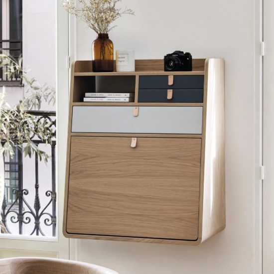 Hartô secrétaire 60 cm gris chez Dodé à Nantes