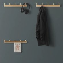Chicura porte manteau tabula 45 cm laiton chez Dodé à Nantes 3 Chicura porte manteau tabula 45 cm laiton chez Dodé à Nantes 3