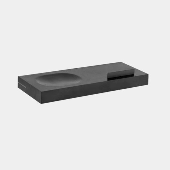 Chicura étagère tabula CC2 noire 30 cm chez Dodé à Nantes
